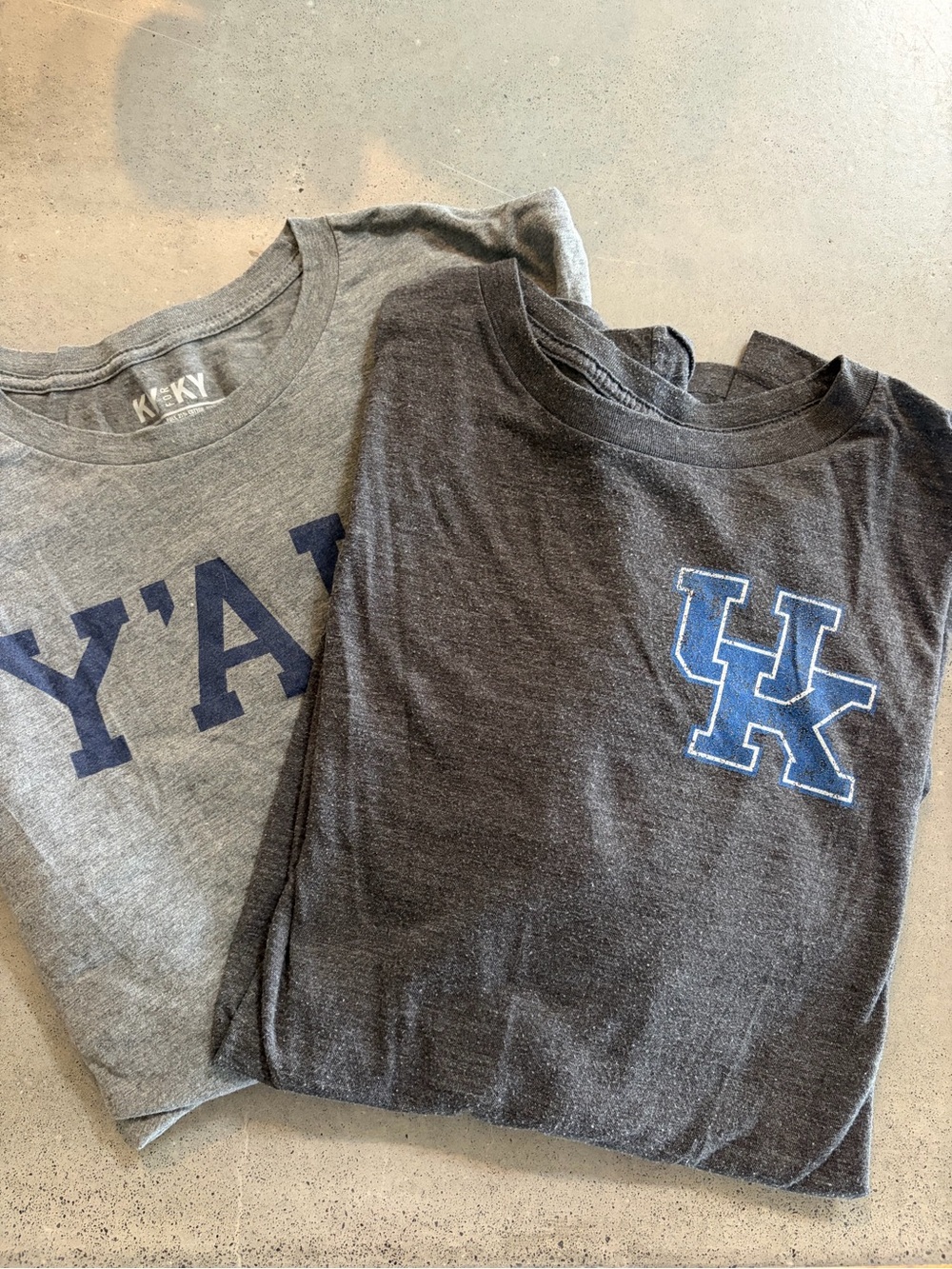 Vintage  'UK' Logo Short-Sleeve Tees 
Worn till soft with plenty of wears left.